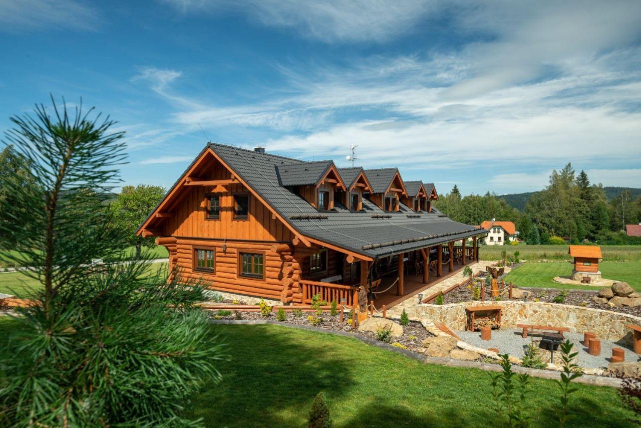 Apartmány Srub Výtoňka Lipno Přední Výtoň Exterior foto